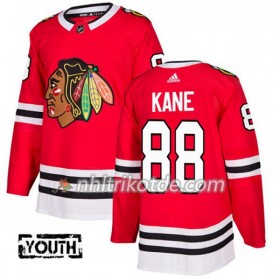 Chicago Blackhawks Trikot Patrick Kane 88 Adidas 2017-2018 Rot Authentic - Kinder